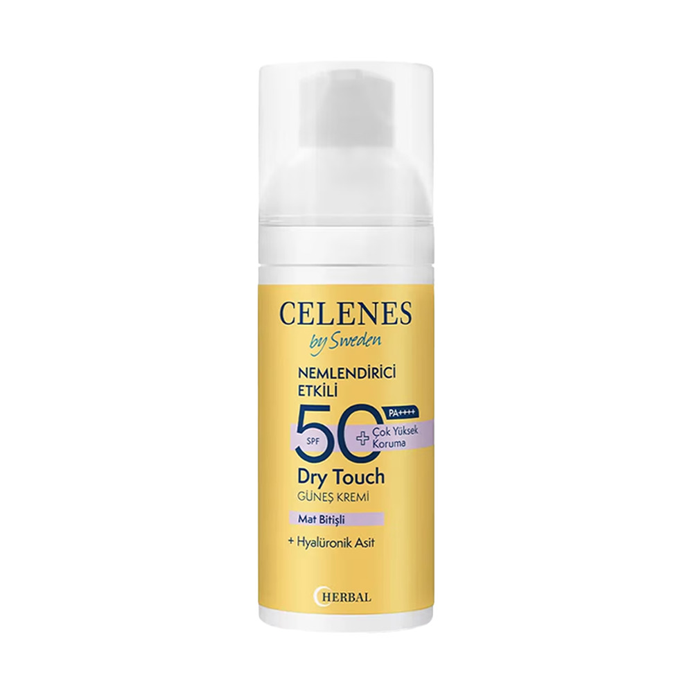 Celenes Dry Touch Spf50+ Güneş Kremi 50Ml