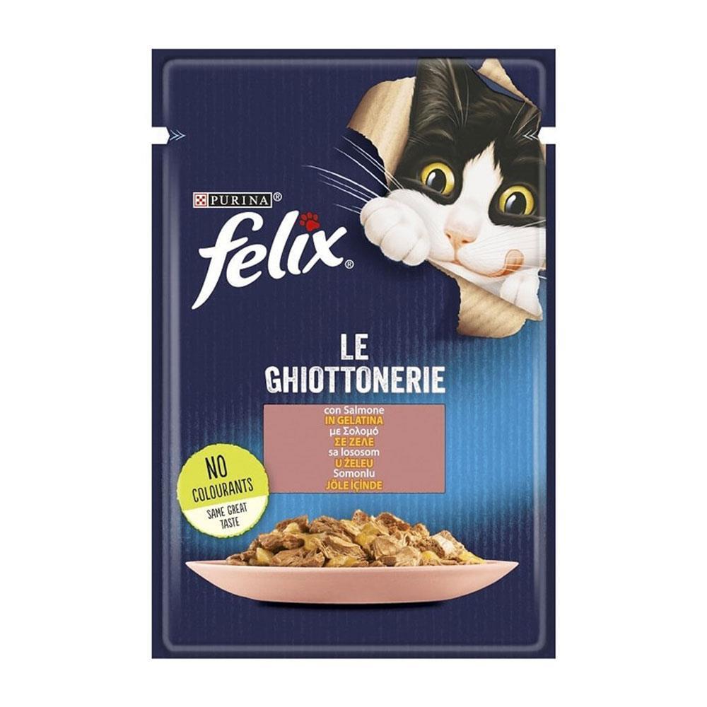 Purina Felix Somonlu Yaş Kedi Maması 85 Gr