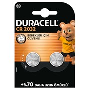Duracell Düğme Pil 3 Volt 2’li 2032.
