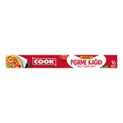 Cook Kesilmiş Pişirme Kağıdı 16 Yaprak 42*37 Cm
