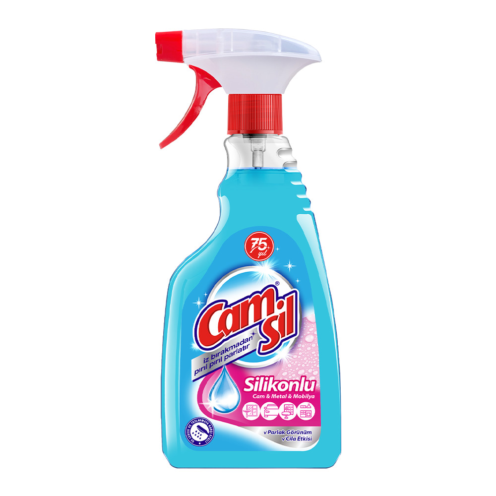 Camsil Silikonlu Parlak Ve Cila Etkisi 500Ml