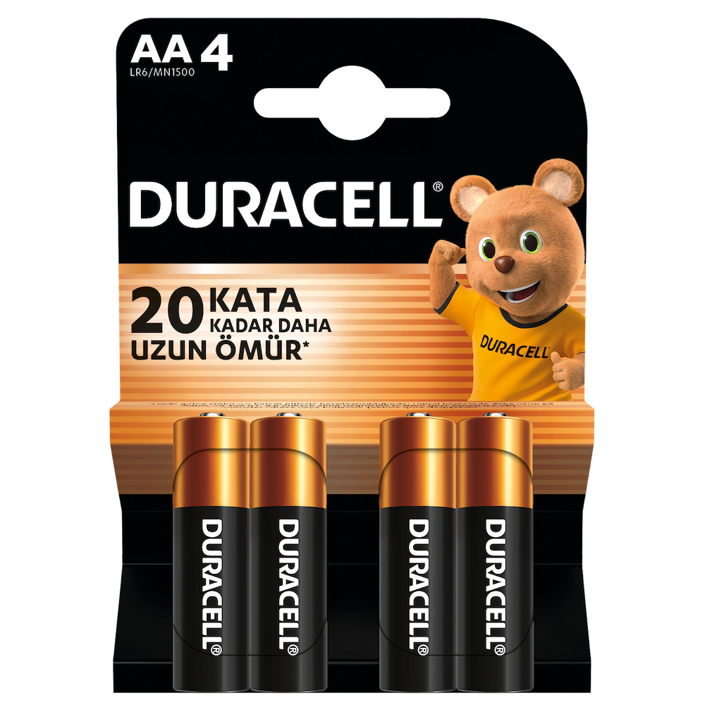 Duracell Kalem Pil 4’lü.