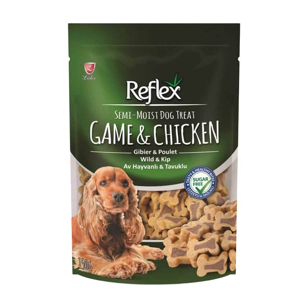 Reflex Köpek Ödül Maması Av Hayvanlı Tavuk 150 Gr