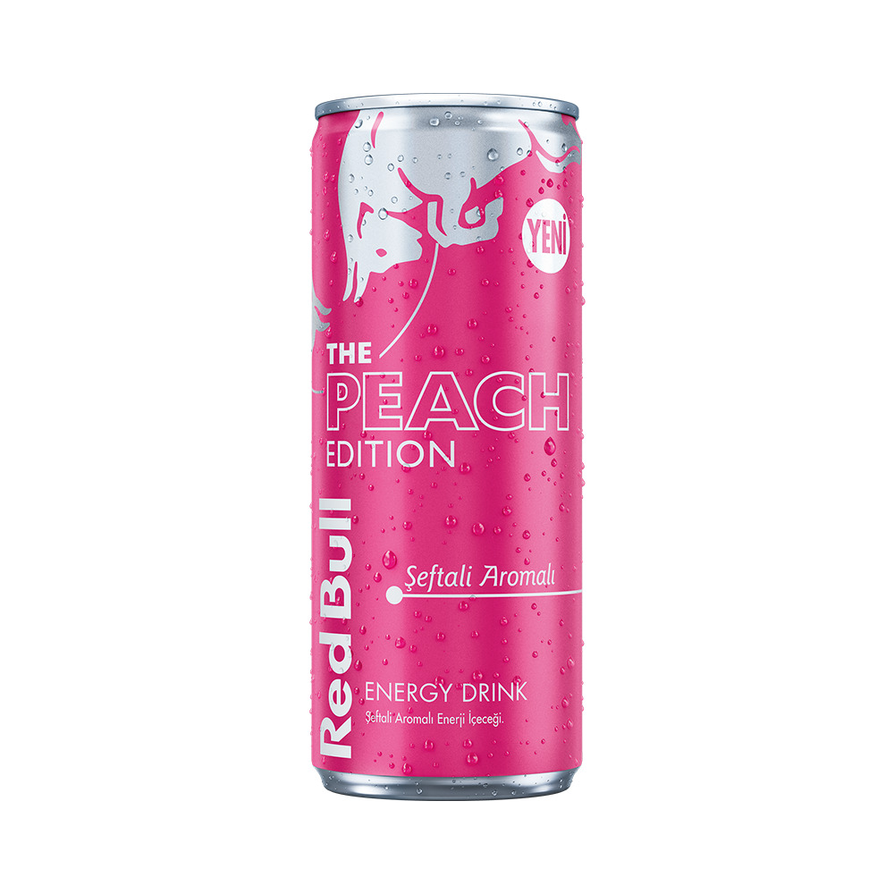 Red Bull The Peach Edition Enerji İçecek Şeftali Aromalı 250Ml