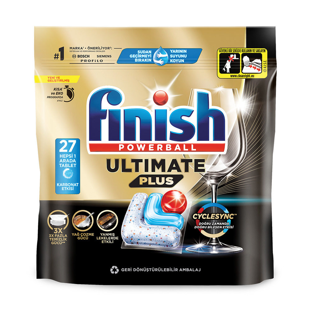 Finish Ultımate Plus Kapsül 27'Li