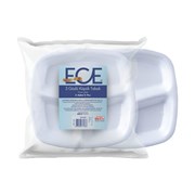 Ece 3 Gözlü Köpük Tabak 5 Li