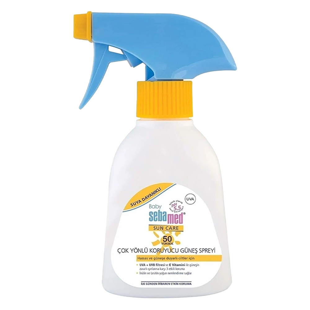 Sebamed Baby Sun Care Çok Yönlü Koruyucu Güneş Sprey +SPF50 Faktör200Ml**