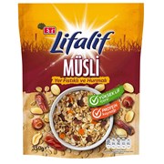 Eti Lifalif Müsli Yer Fıstıklı Ve Hurmalı 350 Gr 