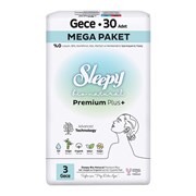 Sleepy Bıo Natural Mega Gece 30' Lu
