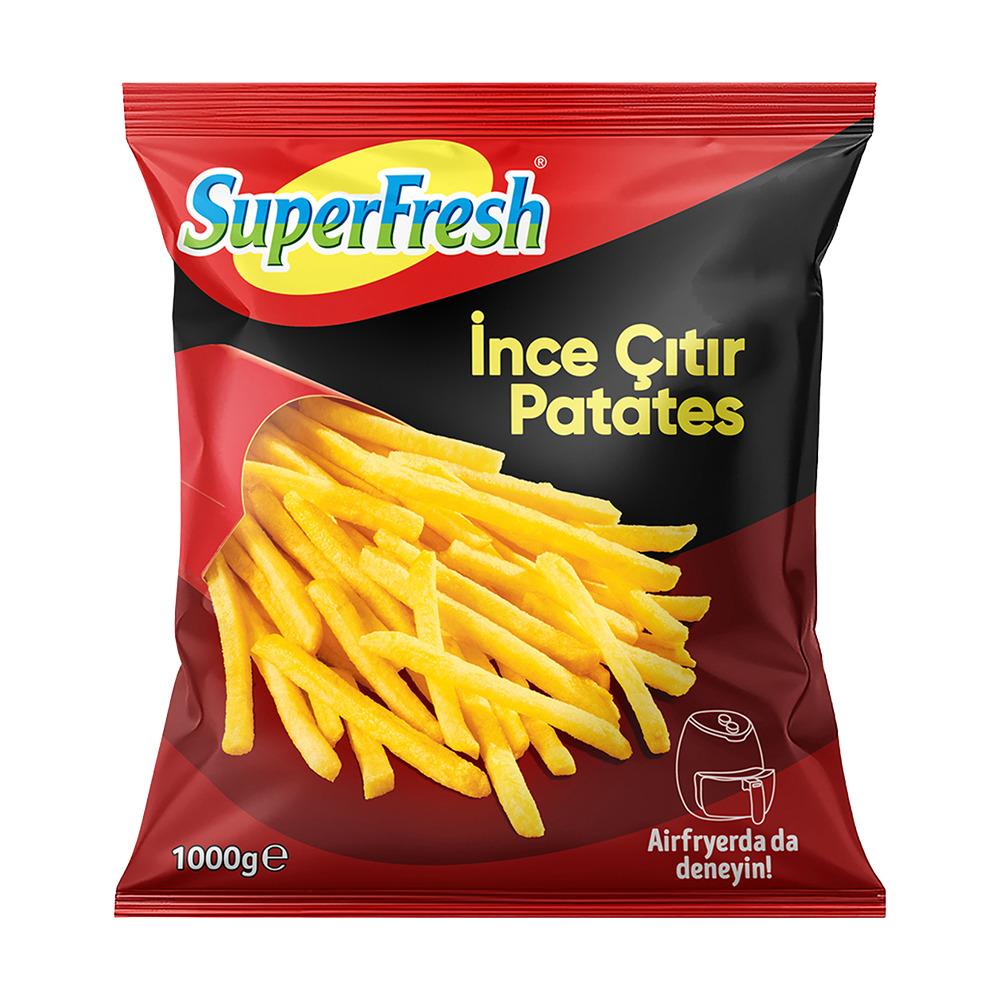 SuperFresh Çıtır Çubuk Patates 1000 Gr