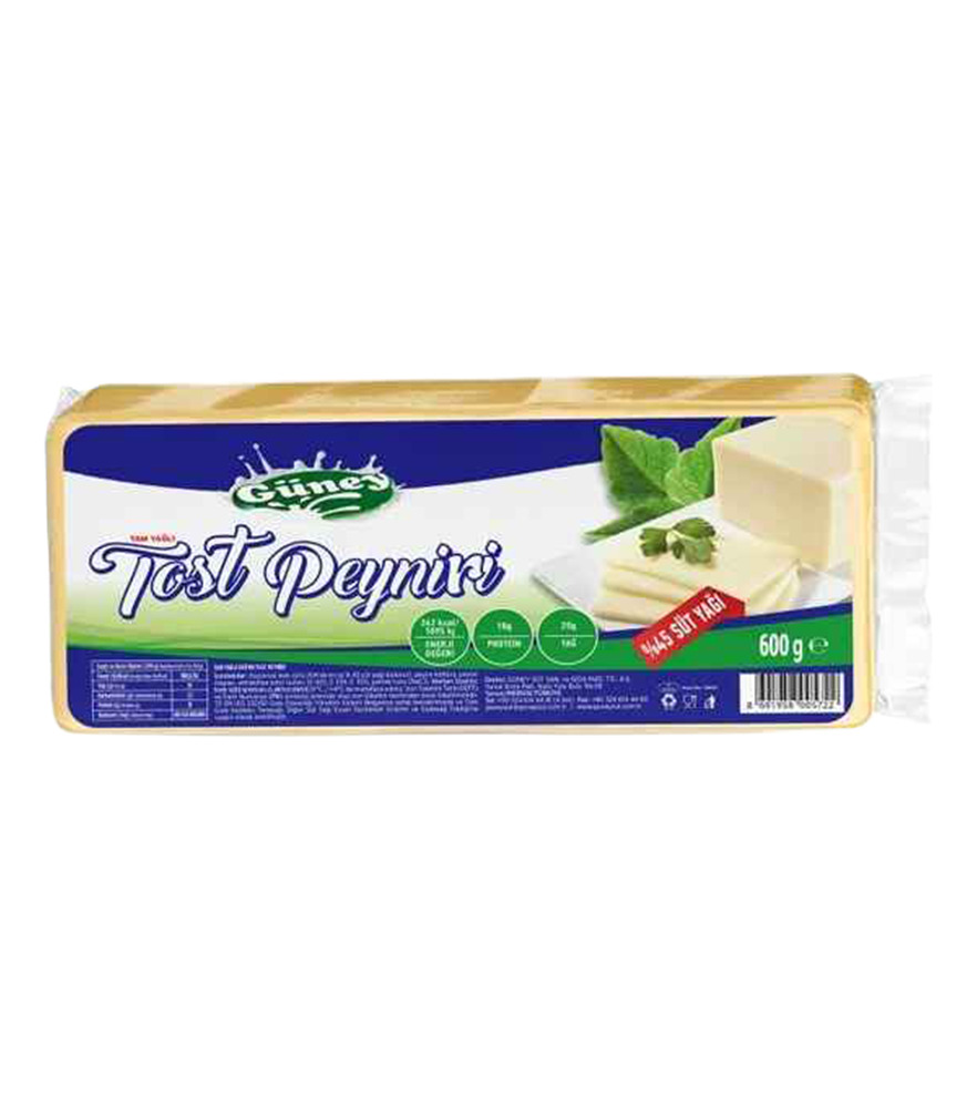Güney Tam Yağlı Tost Peyniri 600 Gr