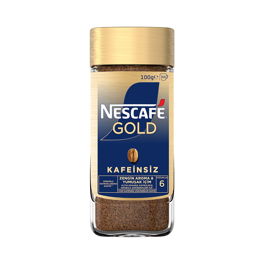 Nescafe Gold Kafeinsiz 100Gr