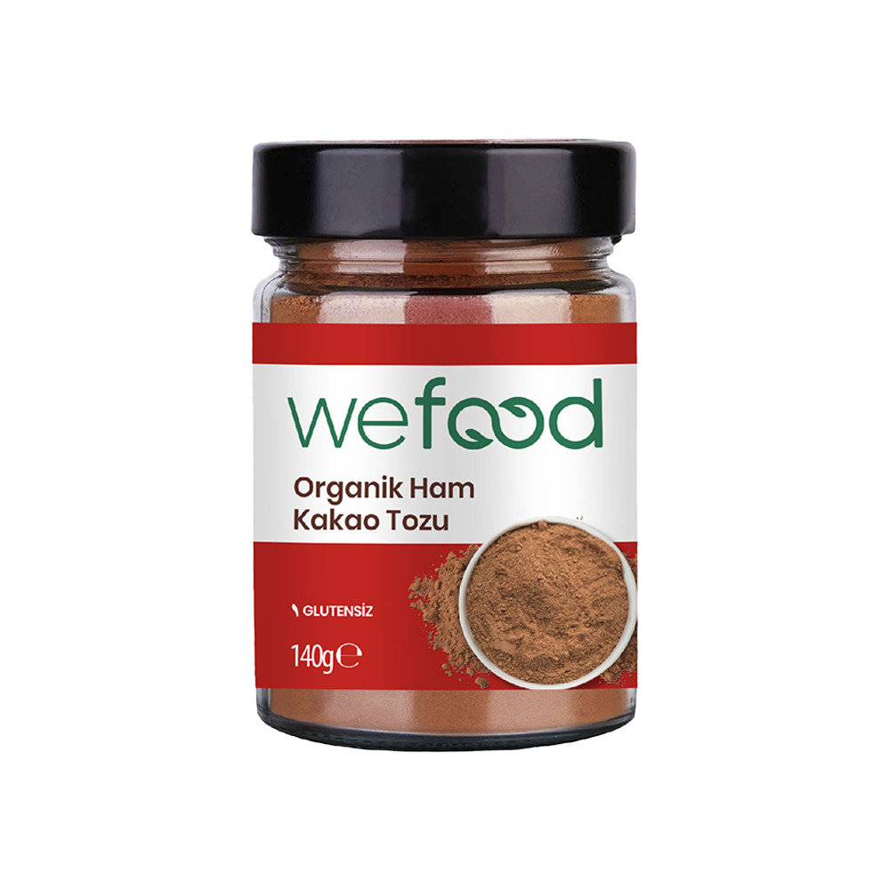 Wefood Organik Ham Kakao Tozu 140Gr