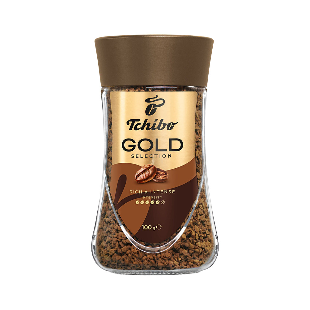 Tchibo Gold Selection Çözünebilir Kahve 100 Gr Cam**