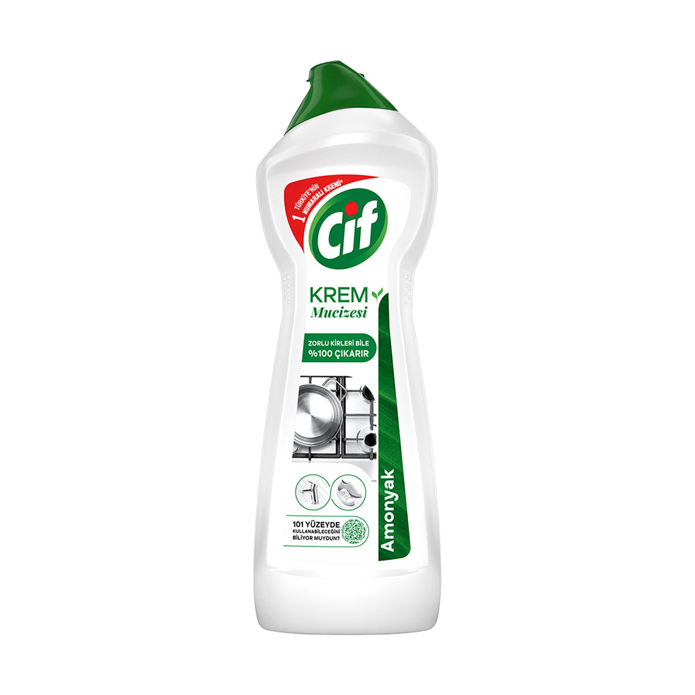 Cif Krem Amonyaklı Mikropartiküllü 750 Ml .
