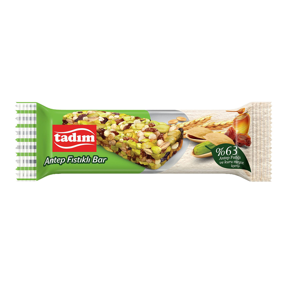Tadım Antep Fıstıklı Bar 27 Gr