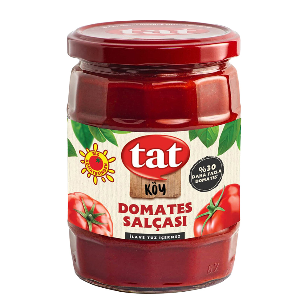 Tat Köy Domates Salçası Cam 560 Gr.