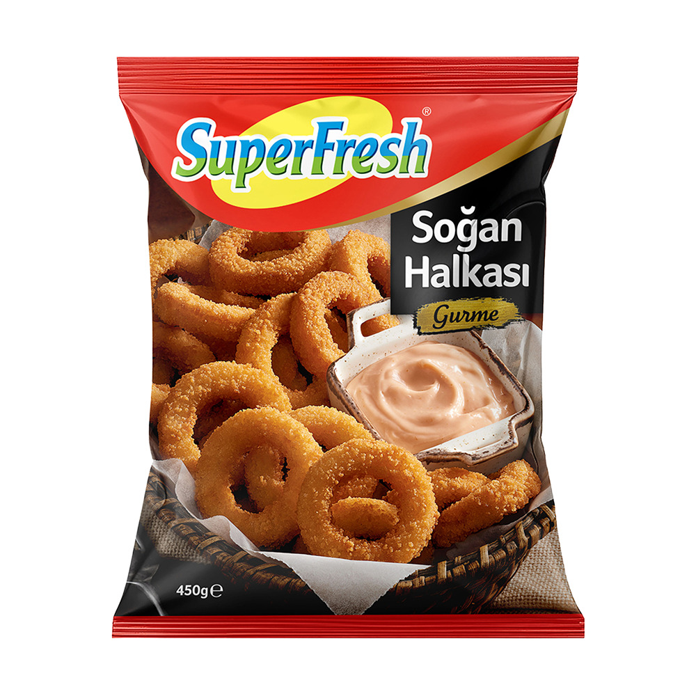 SuperFresh Soğan Halka 450 Gr Gurme