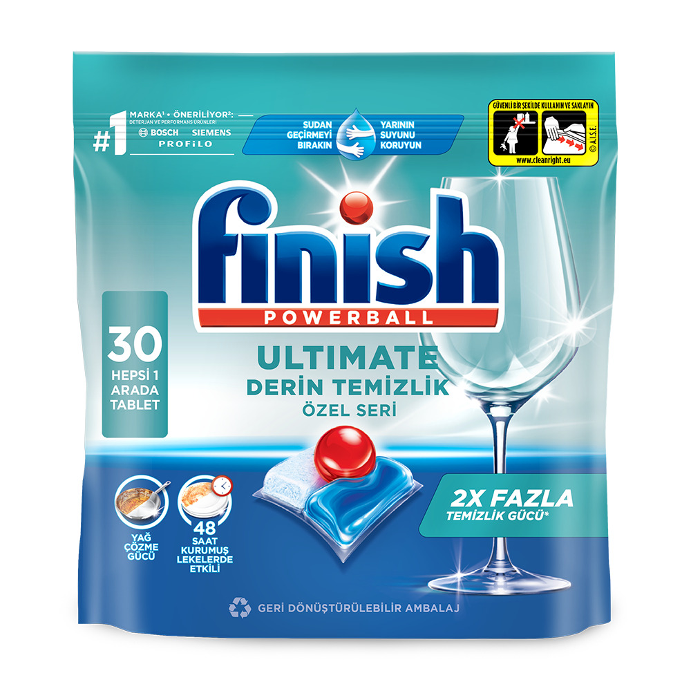 Finish Ultımate Özel Seri 30 Lu Kapsül Derin Temizlik