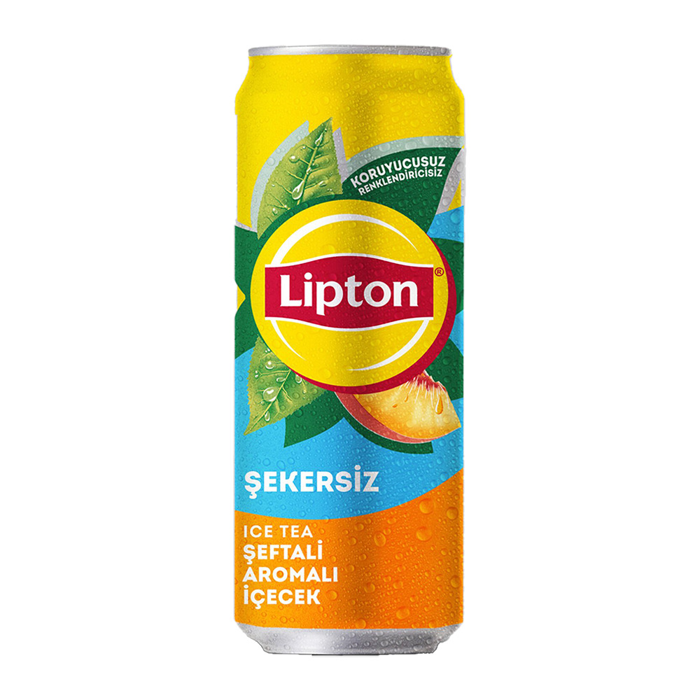 Lipton Şekersiz Ice Tea Şeftali 330 Ml