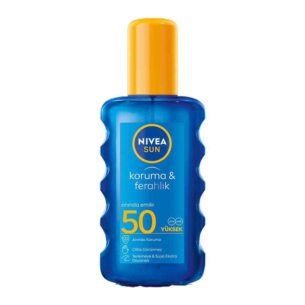 Nivea Sun 50 Faktör Transparan Güneş Kremi Sprey 200 Ml