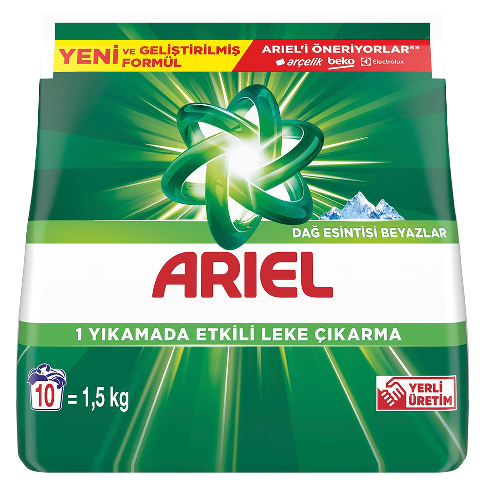 Ariel Toz Deterjan Dağ Esintisi Konsantre 1,5 Kg