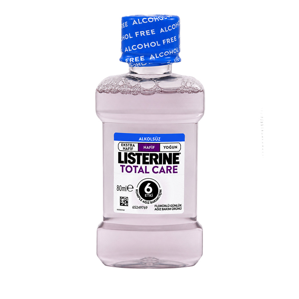 Listerine Total Care Hafif Tat Alkolsüz Ağız Gargarası 80 Ml