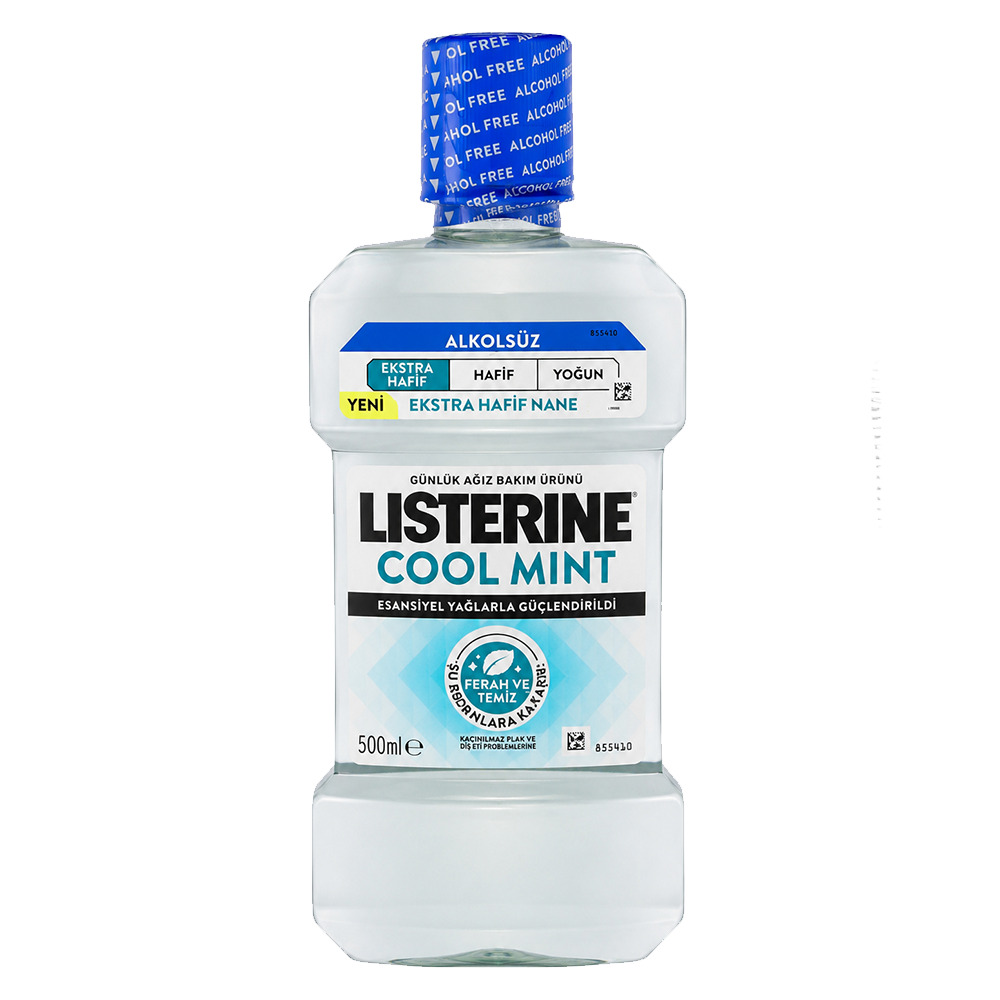 Listerine Total Care Cool Mint Extra Hafif Ağız Gargarası 500 Ml