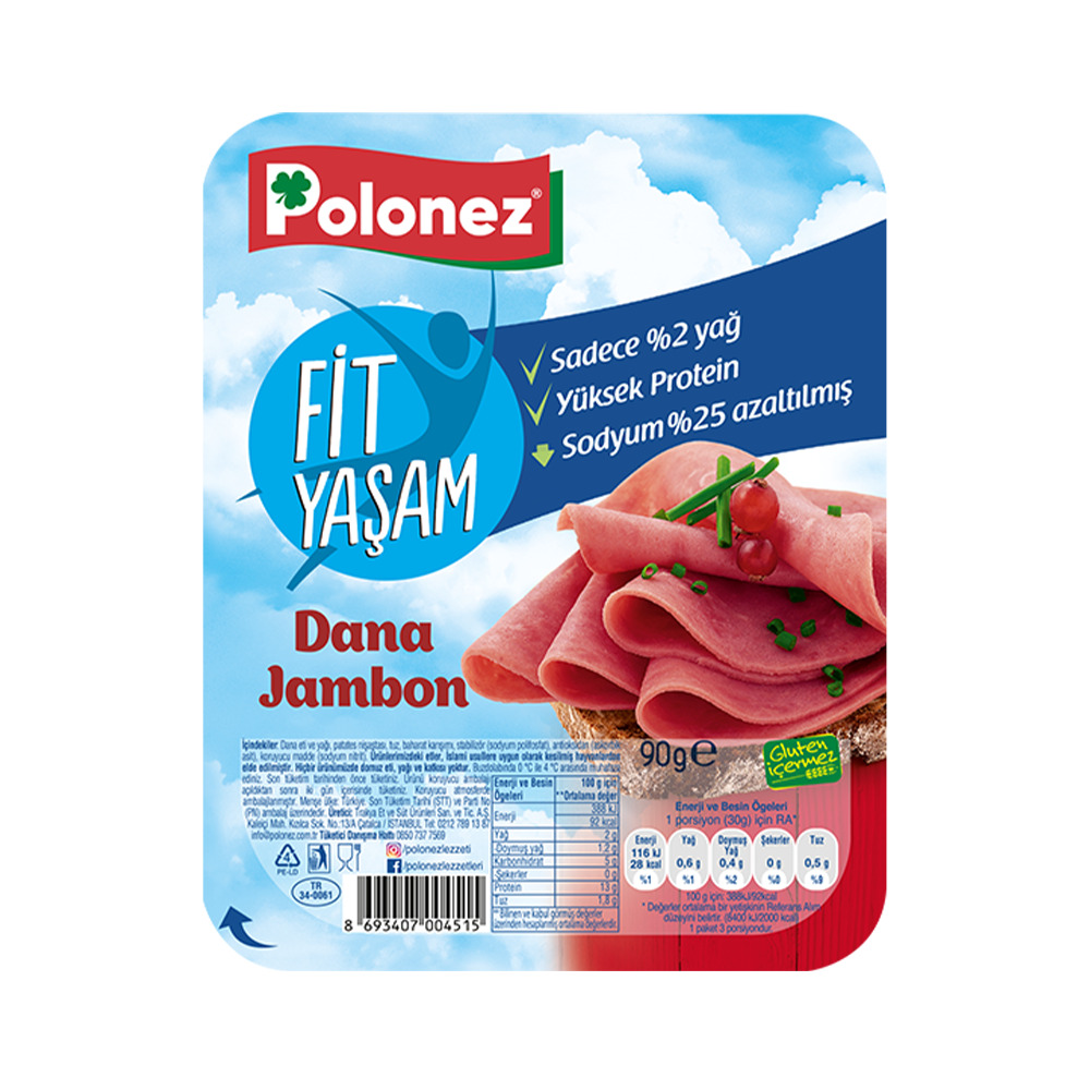 Polonez Dana Jambon 90 Gr